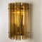 Large Murano Wall Sconce or Wall Light in Glass and Brass, Image 2