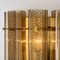 Large Murano Wall Sconce or Wall Light in Glass and Brass, Image 5