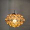 Amber Bubble Glass Pendant Lamp by Helena Tynell, 1960 6