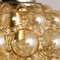 Amber Bubble Glass Pendant Lamp by Helena Tynell, Image 3