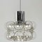 Bubble Glass Pendant Lamp by Helena Tynell, 1960, Image 8