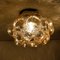 Amber Bubble Flush Mount or Wall Sconce by Helena Tynell, 1960s, Image 15