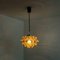 Amber Bubble Glass Pendant Light Fixtures by Helena Tynell, 1960, Set of 6, Image 17