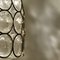 Circle Iron and Bubble Glass Sconces Light Fixtures from Glashütte, 1960, Set of 6 13