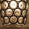 Circle Iron and Bubble Glass Sconces Wall Lamps from Limburg Germany, 1960, Set of 2 6