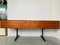 Large Floating Teak Console Sideboard, Denmark, 1960s 4