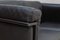 Harvink Black Leather 2-Seat Sofa, 1980s 6