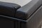 Harvink Black Leather 2-Seat Sofa, 1980s 4