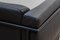Harvink Black Leather 2-Seat Sofa, 1980s, Image 4