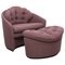 Fauteuil et Ottomane par Adrian Pearsall, Set de 2 1