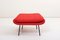 Chaise Womb Dynamic Knoll en Tissu avec Ottomane par Eero Saarinen pour Knoll, Set de 2 10