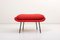 Knoll Dynamic Fabric Womb Chair with Ottoman by Eero Saarinen for Knoll, Set of 2 9