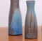 Large Ceramic Vases in Blue by Susanne Protzmann, Set of 4 4