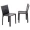 Cab Chairs by Mario Bellini for Cassina, Set of 2 1