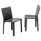 Cab Chairs by Mario Bellini for Cassina, Set of 2, Image 1