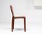 Chaises Cab en Cuir de Selle Cognac par Mario Bellini pour Cassina, Set de 6 3