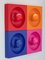 Appliques Murales Spiegel par Verner Panton, Set de 4 2