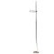 Silver Limited Edition 626 Floor Lamp by Joe Colombo for O-Luce 1