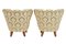 Mid-Century Shell Back Living Room Suite, Set of 3, Image 9
