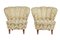 Mid-Century Shell Back Living Room Suite, Set of 3 3