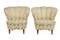 Mid-Century Shell Back Living Room Suite, Set of 3, Image 3