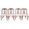 Antique Victorian Mahogany Dining Chairs, Set of 4, Image 1