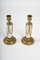 Bronze and Marble Candleholders, Set of 2 7