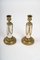 Bronze and Marble Candleholders, Set of 2, Image 7