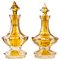 Small Bohemian Decanters, Set of 2 1
