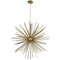 Pendant Light in Brass with Gold-Plated Finish 1