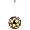Pendant Light in Gold and Brass, Image 1