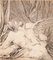 Unbekannt - Leda und der Schwan - Original Radierung - 18. Jahrhundert 1