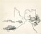 Herta Hausmann - Ischia - Original Ink Drawing - Mid-20th Century 1