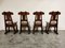 Vintage Brutalist Dining Chairs, Set of 4, 1960s 6