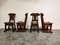 Vintage Brutalist Dining Chairs, Set of 4, 1960s 2