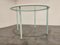 Vintage Round Glass Dining Table by Fly Line, Italy, 1960s, Image 4