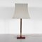 Leather Table Lamp by Delvaux, 1960s 2