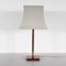 Leather Table Lamp by Delvaux, 1960s, Image 2