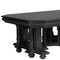 Antique Ebonized Carved Walnut Dining Table by Andrea Palladio 3