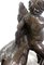 Bronze of a Cherub Holding a Goose by A. Collas, 19th Century 46