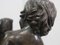 Bronze of a Cherub Holding a Goose by A. Collas, 19th Century 44