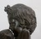 Bronze of a Cherub Holding a Goose by A. Collas, 19th Century 33