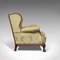 Antique English Wingback Armchair 4