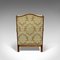 Antique English Wingback Armchair, Image 6