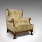 Antique English Wingback Armchair 2