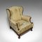 Antique English Wingback Armchair 7