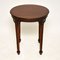 Antique Edwardian Mahogany Occasional Table 3