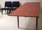 Large Mid-Century Teak Dining Table 11