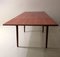 Large Mid-Century Teak Dining Table 9