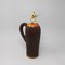 Brass and Wood Pitcher by Aldo tura, 1950s 1
